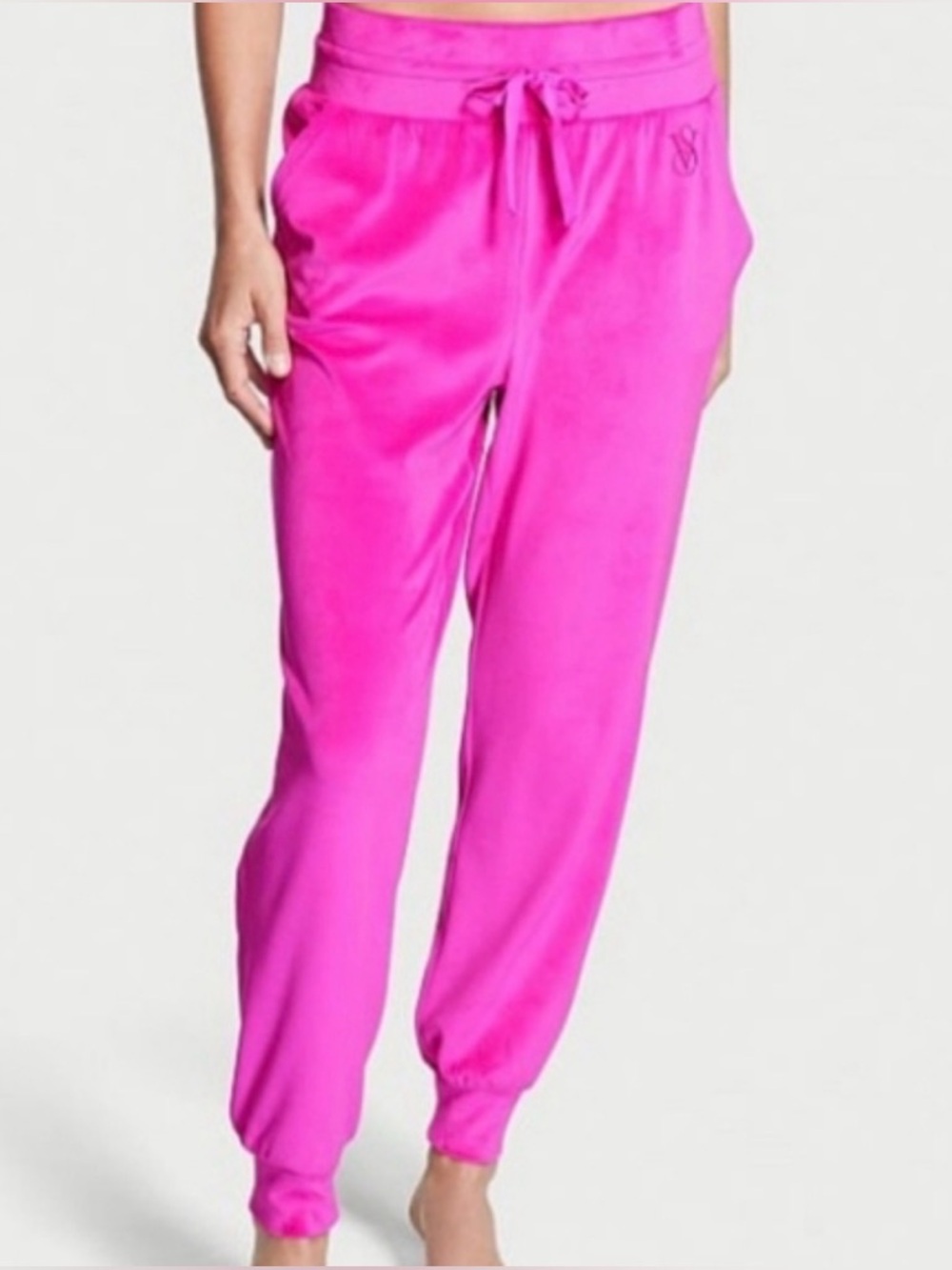 Victoria's Secret Hot Pink Drawstring Jogger Pants